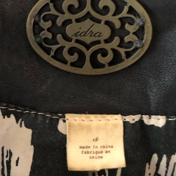 Idra for Anthropologie Leather Moto Jacket - Picture 5 of 7